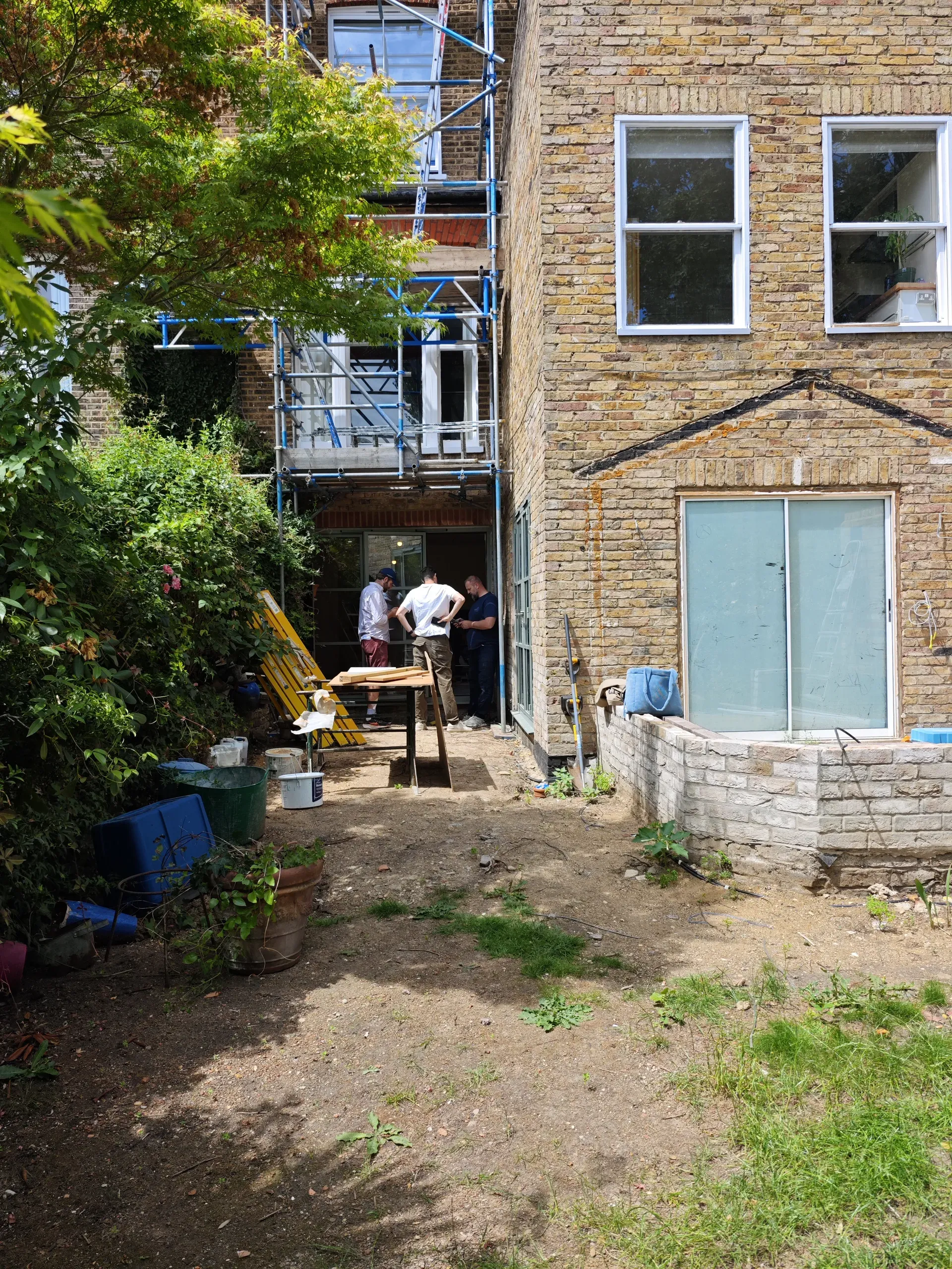 Construction progress at The Avenue, site view 02